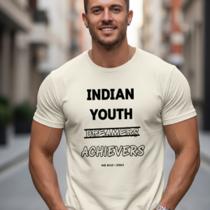 the india youth : printed tee unisex
