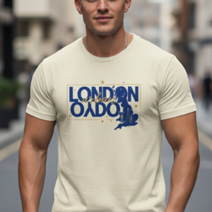 Home london vibes : printed tee unisex